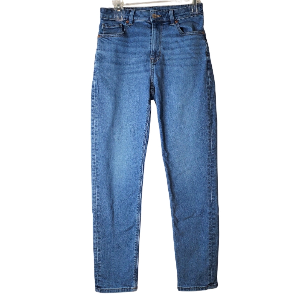 American Eagle Womens Jeans Mom Jean Style W26 L25 US 2 Hi-rise Straight Leg